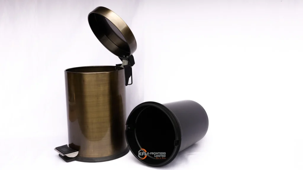 5lt dustbin with pedal antique0416