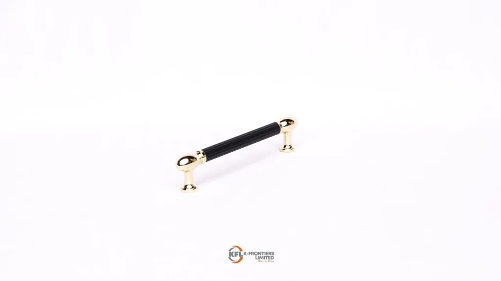 js 04 128 black brass cabinet handle0212