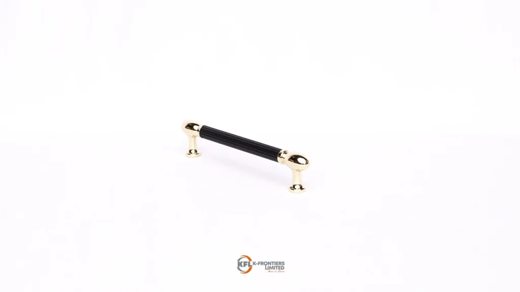 js 04 128 black brass cabinet handle0215