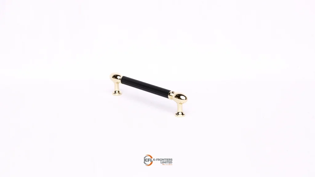 js 04 128 black brass cabinet handle0216