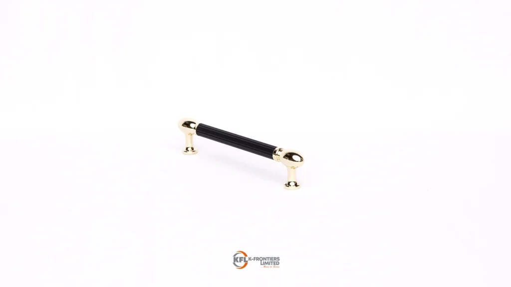 js 04 128 black brass cabinet handle0217