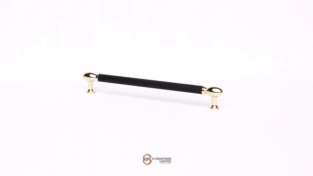 js 04 192 black brass cabinet handle0207