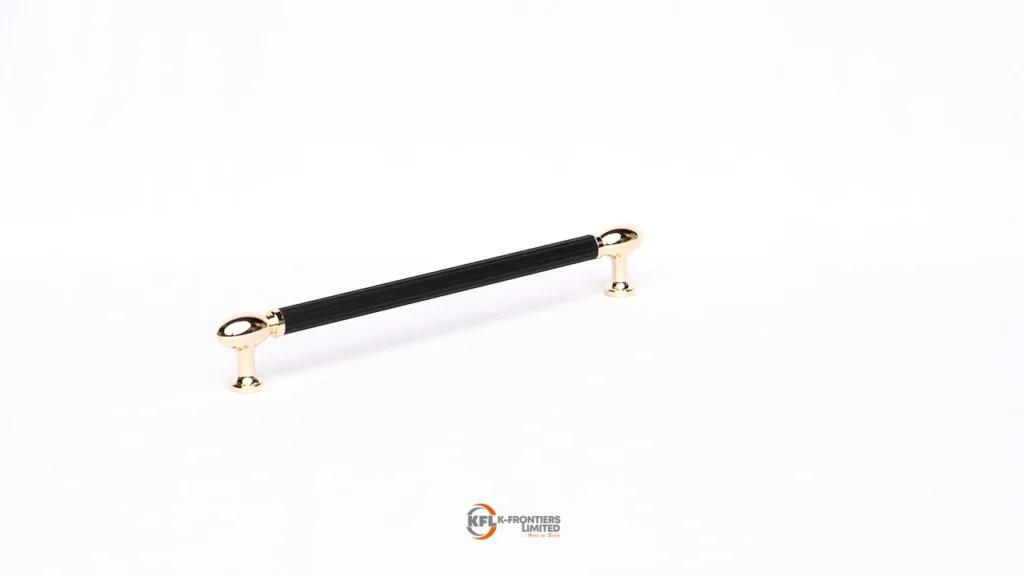 js 04 192 black brass cabinet handle0209